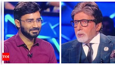 Kaun Banega Crorepati 16: Contestant Abhishek Sandhu quits the game despite using 'Audience Poll' lifeline for the Rs 50,00,000 question; Can you guess the answer? - Times of India