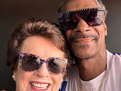 Snoop Dogg's busy 2024 Olympic Games includes hanging with Billie Jean King