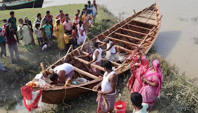 The centuries-old chhot, Bengal’s only maritime boat, revived for posterity
