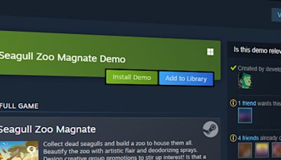 Valve makes major changes to Steam game demos, offering store pages, reviews, and more