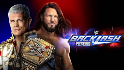 WWE BackLash France: horario, TV, canal, cómo y dónde ver en México