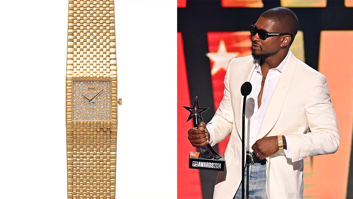 Usher Rocked a Vintage Piaget Polo Watch to the BET Awards