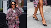 Kerry Washington Goes Head-to-Toe in Chanel With Peep-Toe Heels for NYC Luncheon