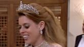 Princess Beatrice wears mother Sarah Ferguson’s tiara to Jordan royal wedding