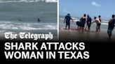 Watch: Shark bites woman in July 4 attack on Texas beach