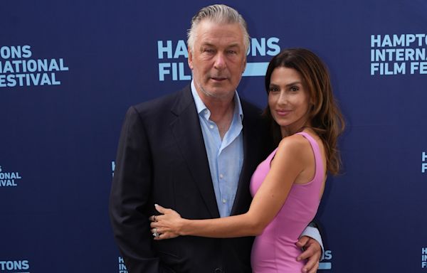 Alec Baldwin and wife Hilaria smile at first event after trial dismissal