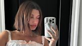 Hailey Bieber Shows Off Pregnancy Glow In Style As She Flaunts Baby Bump In New Selfie
