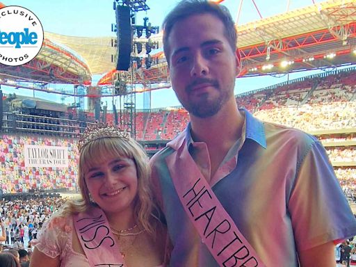 Taylor Swift Fan Catches Boyfriend’s Proposal on Her Own Live Stream at Eras Tour in Portugal (Exclusive)