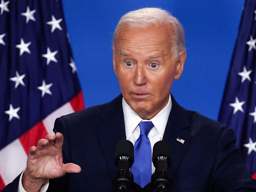 Biden calls Kamala Harris ‘Vice President Trump’ at press conference hours after calling Zelensky ‘President Putin’: Live updates