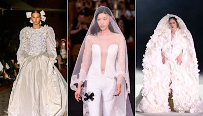 As noivas da alta-costura: inspire-se com os vestidos que passaram pelas passarelas da Semana de Moda de Paris