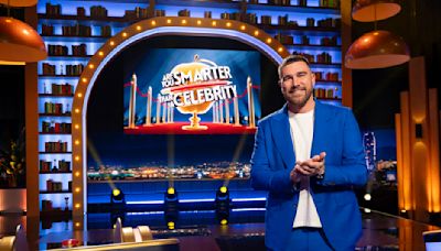 Get a 1st look at Travis Kelce hosting the new game show ‘Are You Smarter Than a Celebrity?’