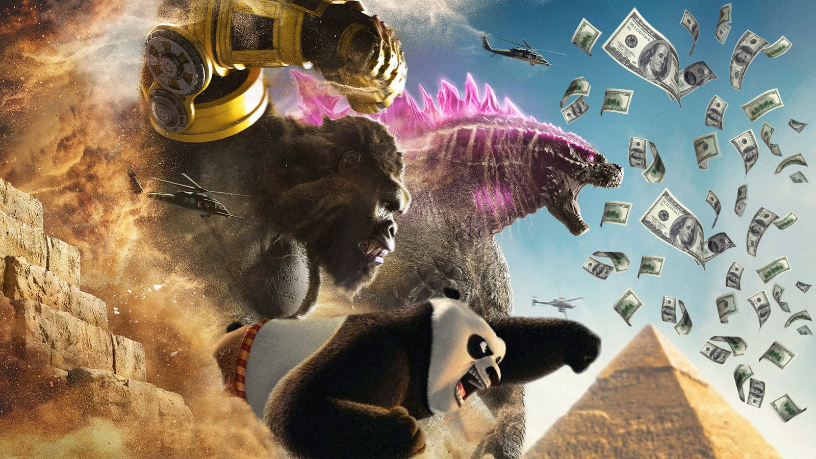 Godzilla X Kong And Kung Fu Panda 4 Just Passed A Major Box Office Milestone - SlashFilm