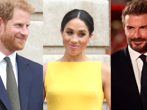 Did Meghan Markle spark a feud? Shocking revelations about Prince Harry and David Beckham's rift in new book - Times of India