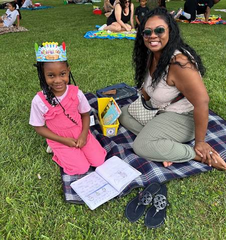 Lincoln Park elementary school students start on their summer reading goals early through family event