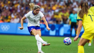 Korbin Albert scores first career international goal in USWNT win vs Australia in 2024 Paris Olympics