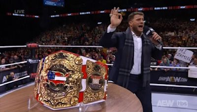 MJF Throws AEW International Title In The Trash, Unveils AEW American Title On AEW Dynamite