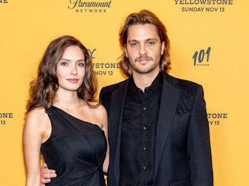 Luke Grimes to be a dad