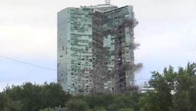 Capital One Tower, the tallest building in Lake Charles, is demolished