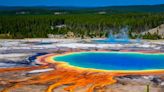 This is the creative way Yellowstone's Park Rangers clean up graffiti at Grand Prismatic