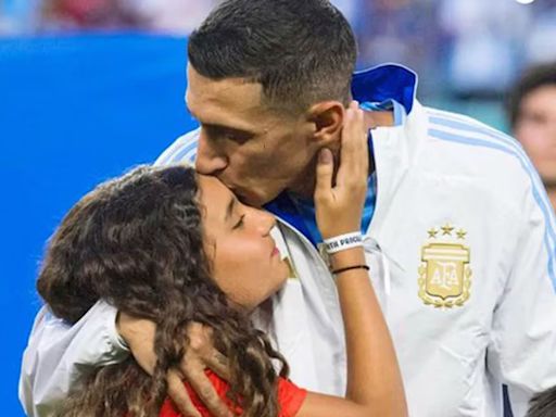 La emotiva carta que escribió la hija de Ángel Di María tras la Copa América: “El mejor padre y compañero del mundo”