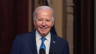 President Joe Biden Says He Was 'Arrested Standing On The Porch'