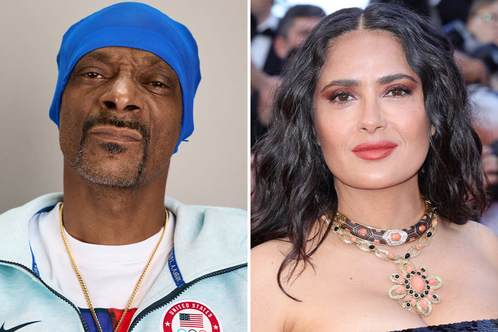 Snoop Dogg, Salma Hayek Among Stars Carrying Olympic Torch in Paris