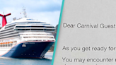 Cruise ship hands out letter with strong warning to all passengers before drop off at popular tourist city