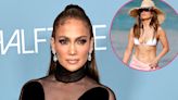 Jennifer Lopez Flaunts Her Toned Abs in White Bikini During St. Barts Holiday Vacation