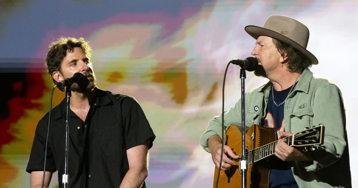 Watch Bradley Cooper and Eddie Vedder sing 'Maybe It's Time' from 'A Star Is Born'