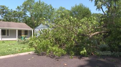 Storm damage hits homes throughout Kansas City metro