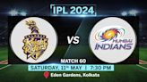 IPL Match Today: KKR vs MI Toss, Pitch Report, Head to Head stats, Playing 11 Prediction and Live Streaming Details