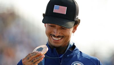 Nyjah Huston Wins Bronze In Street Skateboarding At Paris Olympics