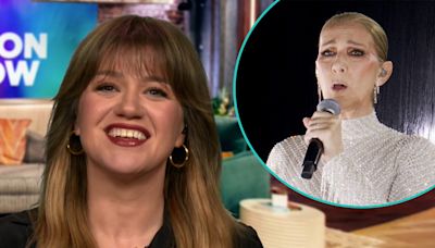 Kelly Clarkson Reveals Why She 'Couldn't Talk' During Céline Dion's Paris Olympics Performance | Access