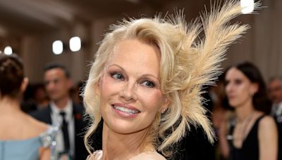 Pamela Anderson Ends Makeup-Free Streak With Eye-Catching 2024 Met Gala Debut - E! Online