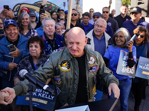 Don't canonize Mark Kelly as a VP contender. He's no saint