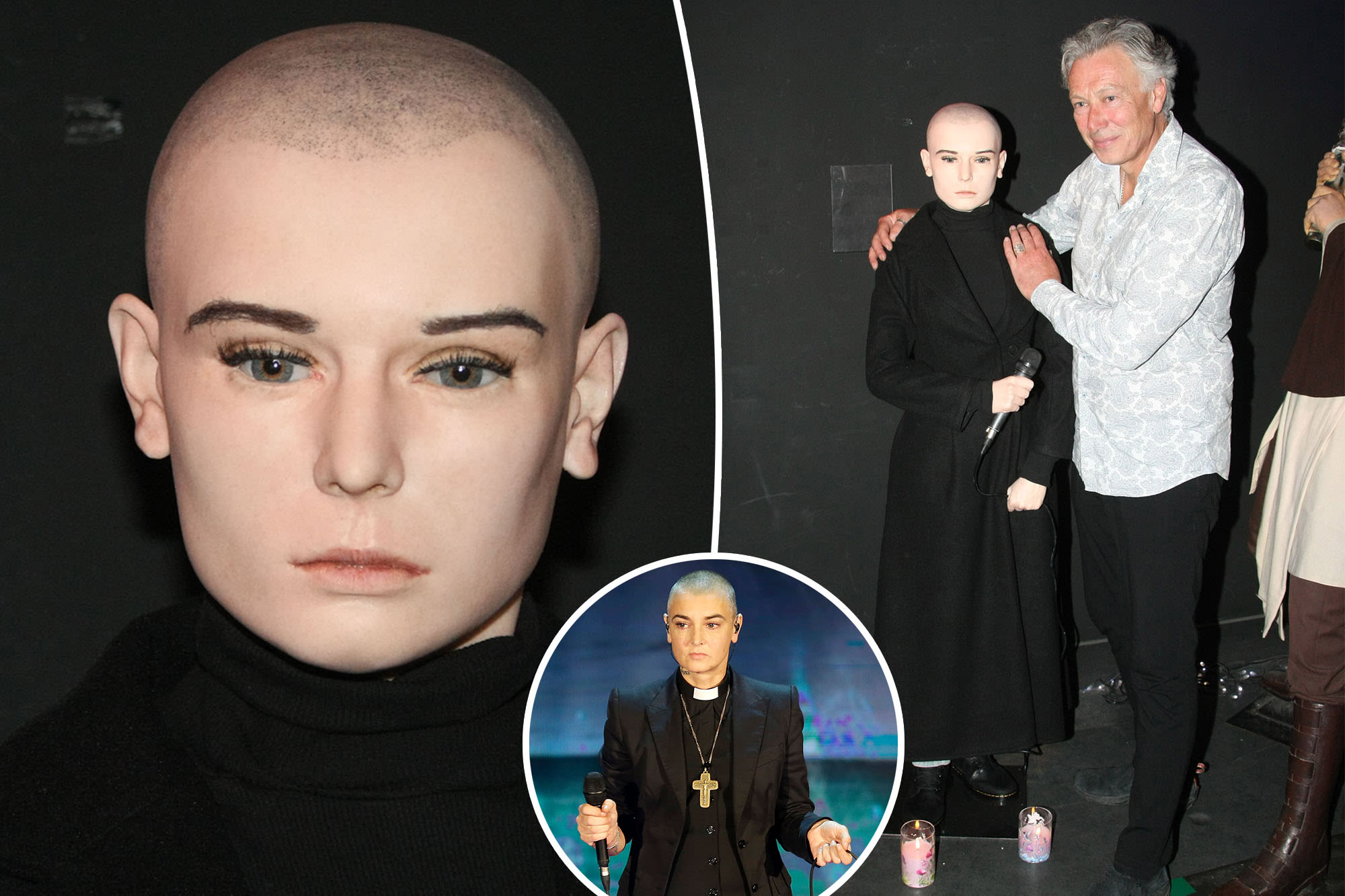 Sinead O’Connor’s ‘hideous’ wax figure pulled on 1st anniversary of death after brother complains