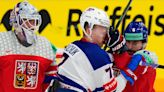 U.S. ousted at World Championship; Sweden, Red Wings’ Raymond advance