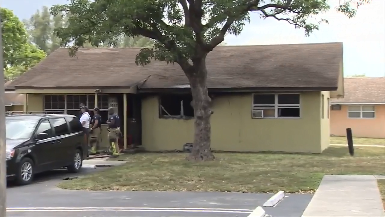Child starts fire at Pompano Beach home after playing with matches - WSVN 7News | Miami News, Weather, Sports | Fort Lauderdale