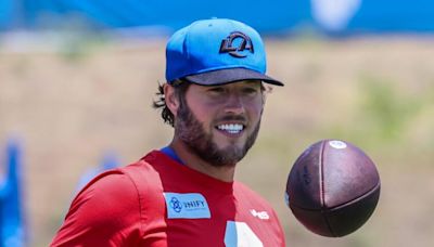 Rams avoid training camp turmoil by adjusting contract of quarterback Matthew Stafford