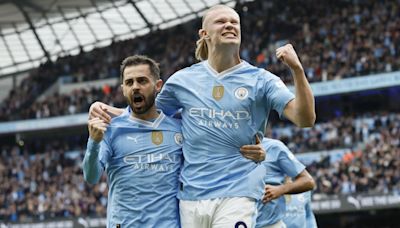 Erling Haaland scores four as Man City take control of the title race once again