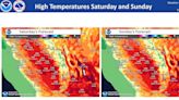 ...Widespread Triple Digit Heat is Forecast Across the San Joaquin Valley This Weekend – Foothills Reach the High 90’s and Yosemite...