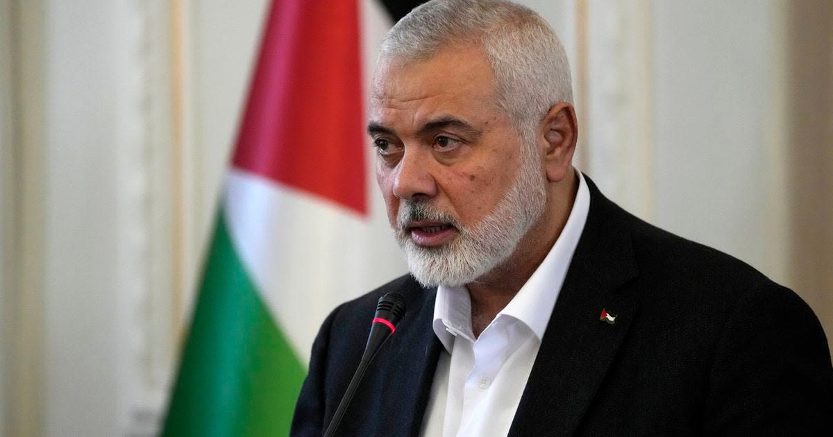 Israel-Hamas war latest: Hamas leader Ismail Haniyeh was assassinated in Tehran, Iran says