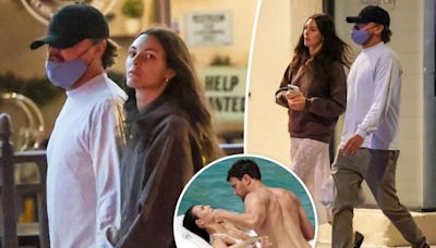 Leonardo DiCaprio reunites with girlfriend Vittoria Ceretti after her steamy shoot with Theo James