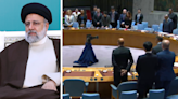 UN holds moment of silence for ‘Butcher of Tehran’ Raisi after Iranian president dies in helicopter crash