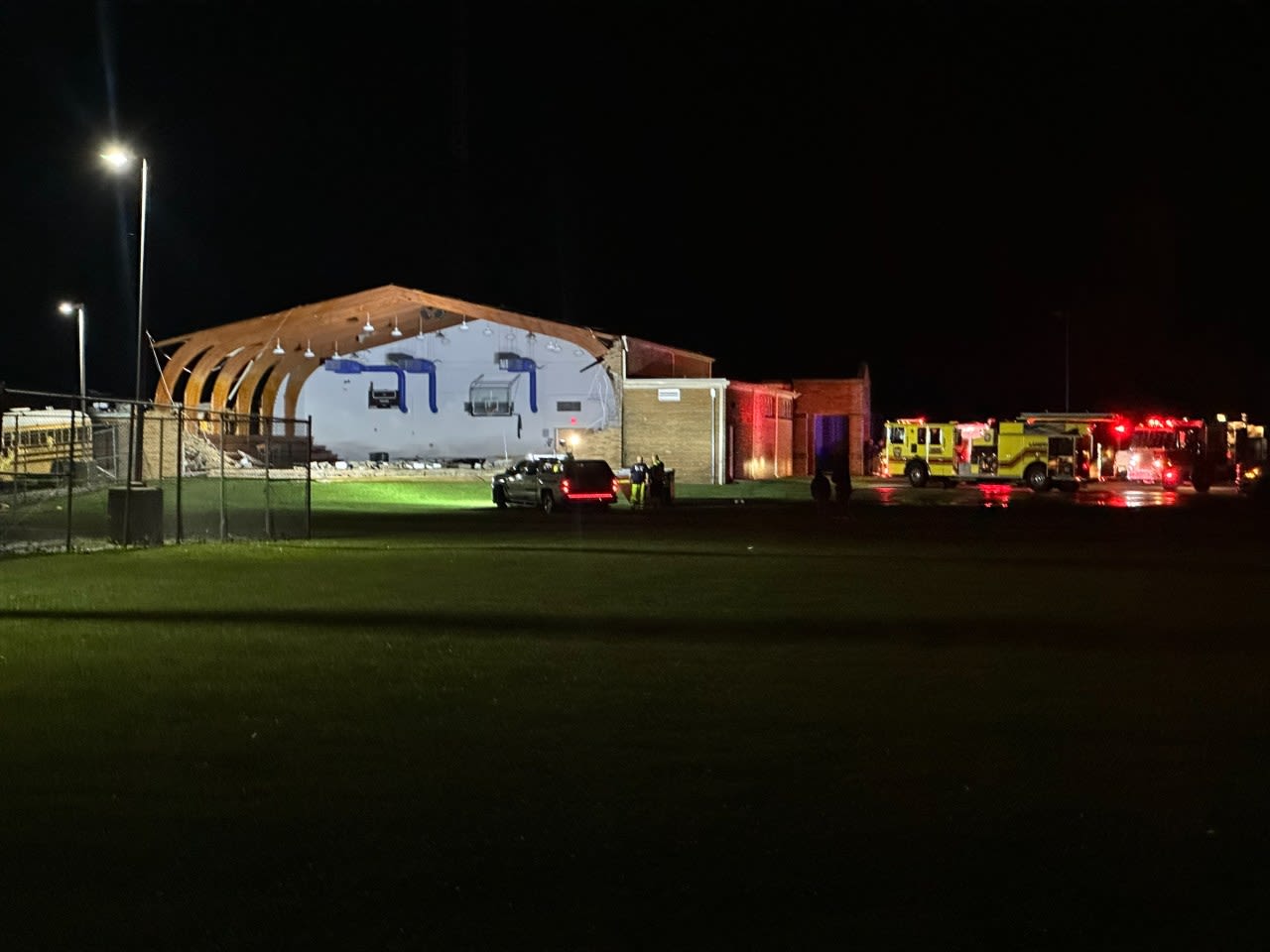 Madison County storms: Frankton-Lapel Schools Administration Building damaged