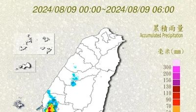 雨彈爆發！台南、嘉義縣發佈淹水警戒 清晨到上午雨勢炸裂
