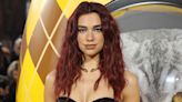 Dua Lipa Brings the Va-Va-Voom with Vampy Sequin Dress to Match Her Hair at “Argylle” Premiere