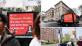 Pro-Israel group demands Columbia President Shafik resign with mobile billboards over failure to stop antisemitism