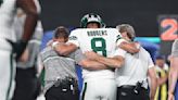 On gutting, exhilarating night, Jets locker room sorts through aftermath of Aaron Rodgers injury