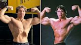 Arnold Schwarzenegger's Son Joseph Baena Flexes Ripped Physique, Recreates Dad's Classic Muscle Poses